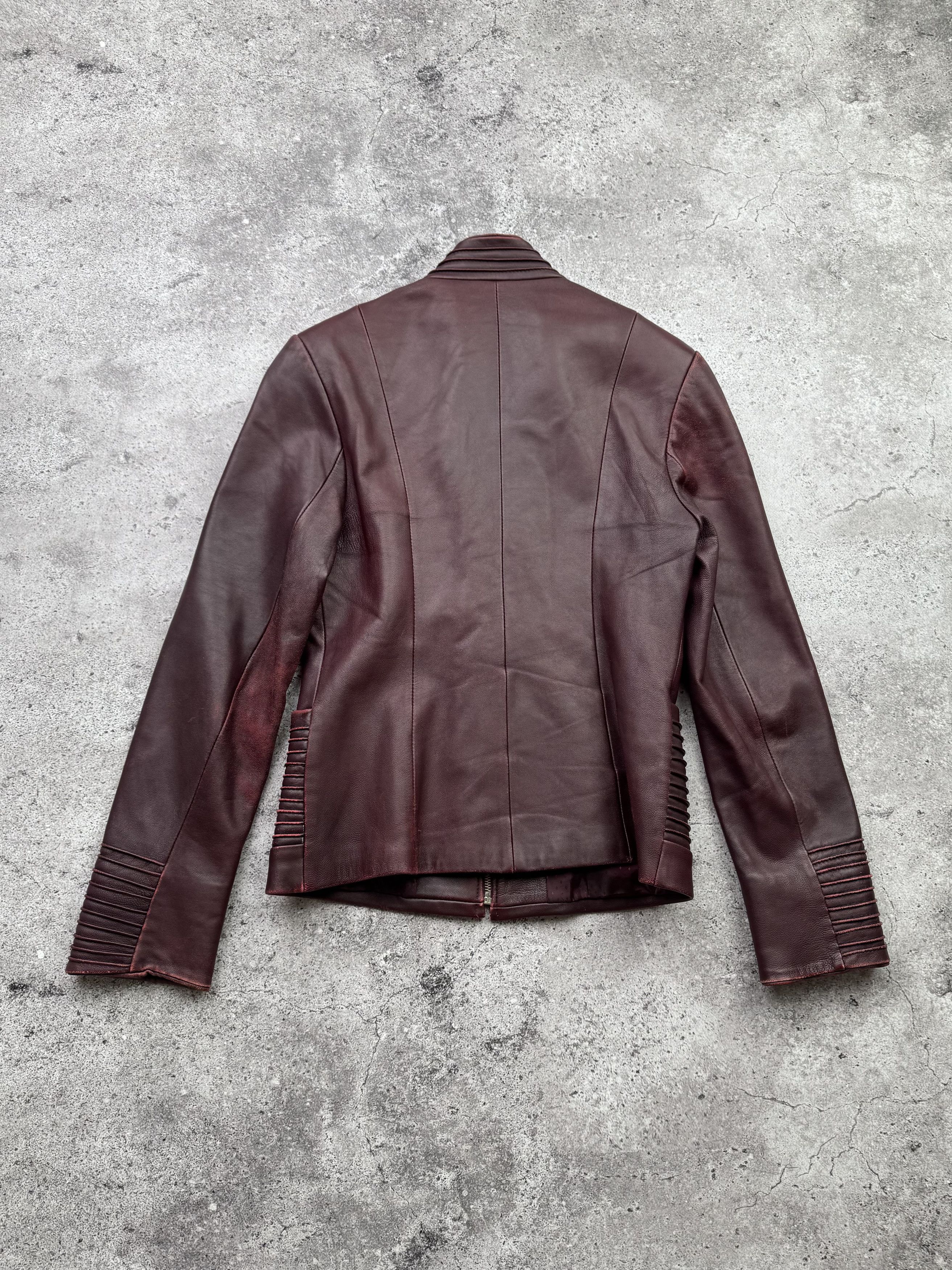Genuine Leather Vintage Leather Jacket C425(V56) Size XS / US 0-2 / IT 36-38 - 9 Thumbnail
