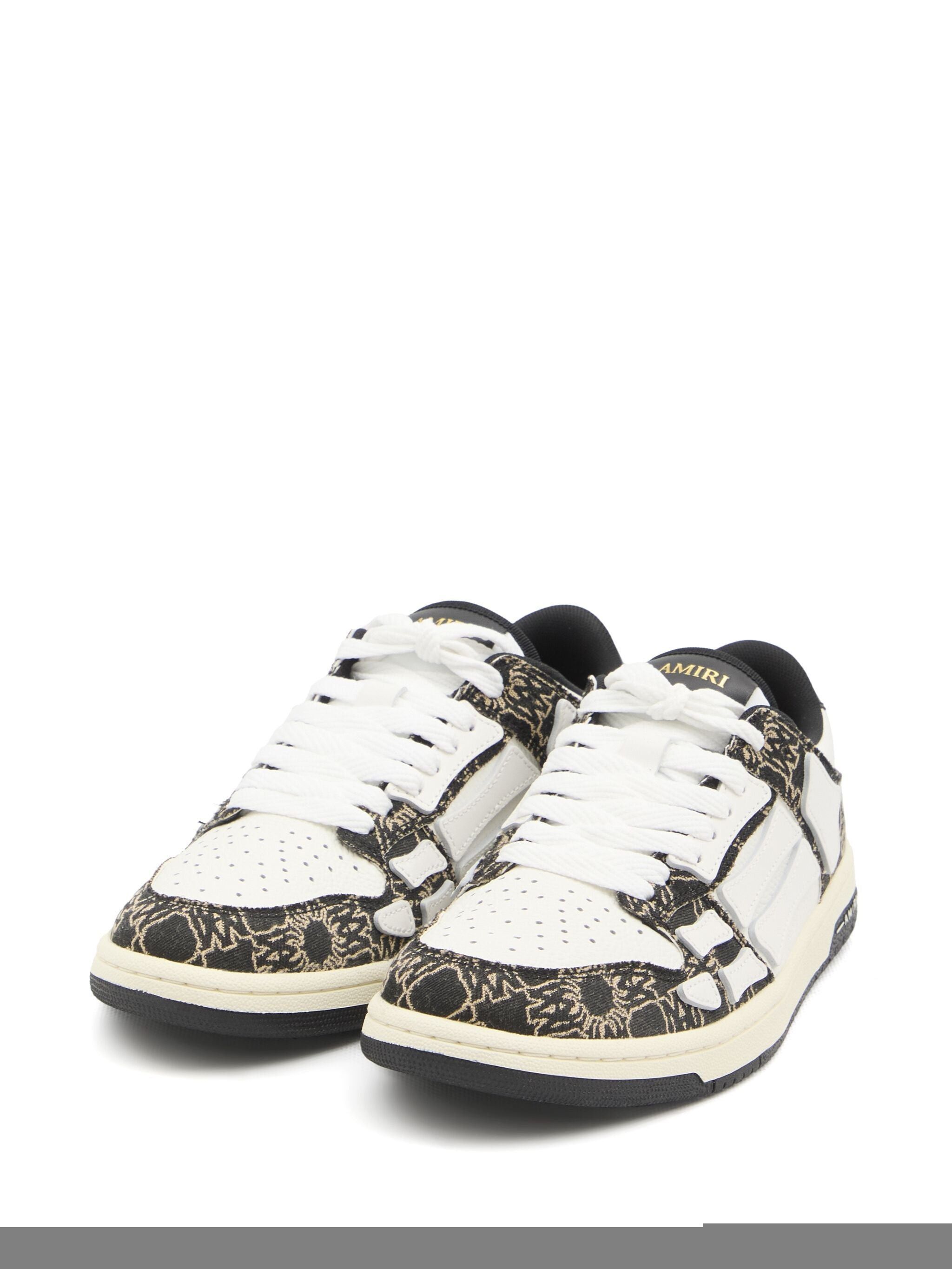Amiri os11x0625 MA Quad Skelton Leather Sneakers in Multicolor Size US 7 / EU 40 - 3 Thumbnail
