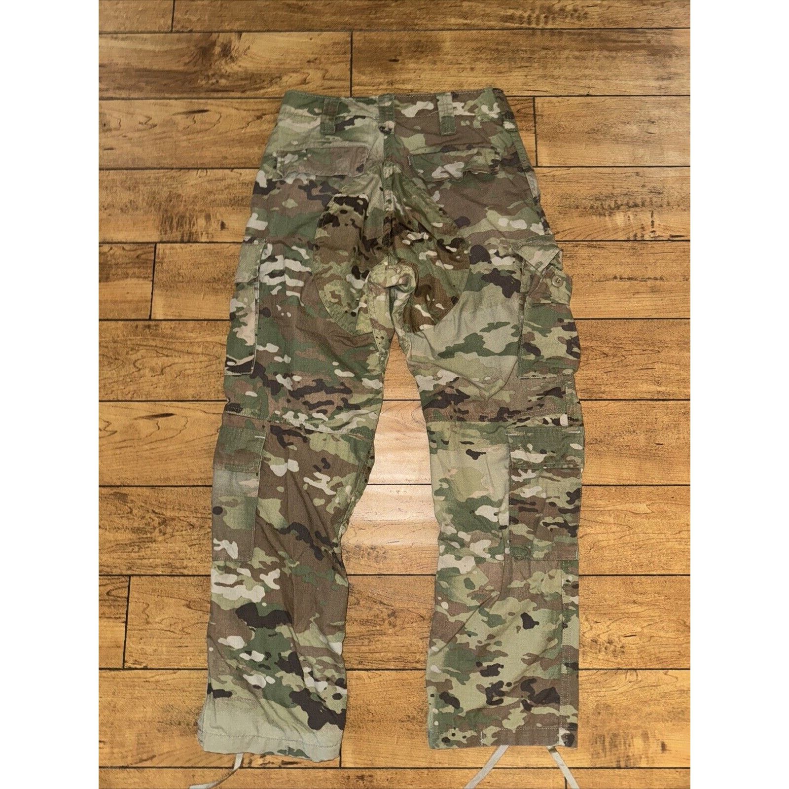 Japanese Brand × Vintage Military Camo Cargo Pants 30x32 Measured Green Tan Size US 30 / EU 46 - 5 Thumbnail