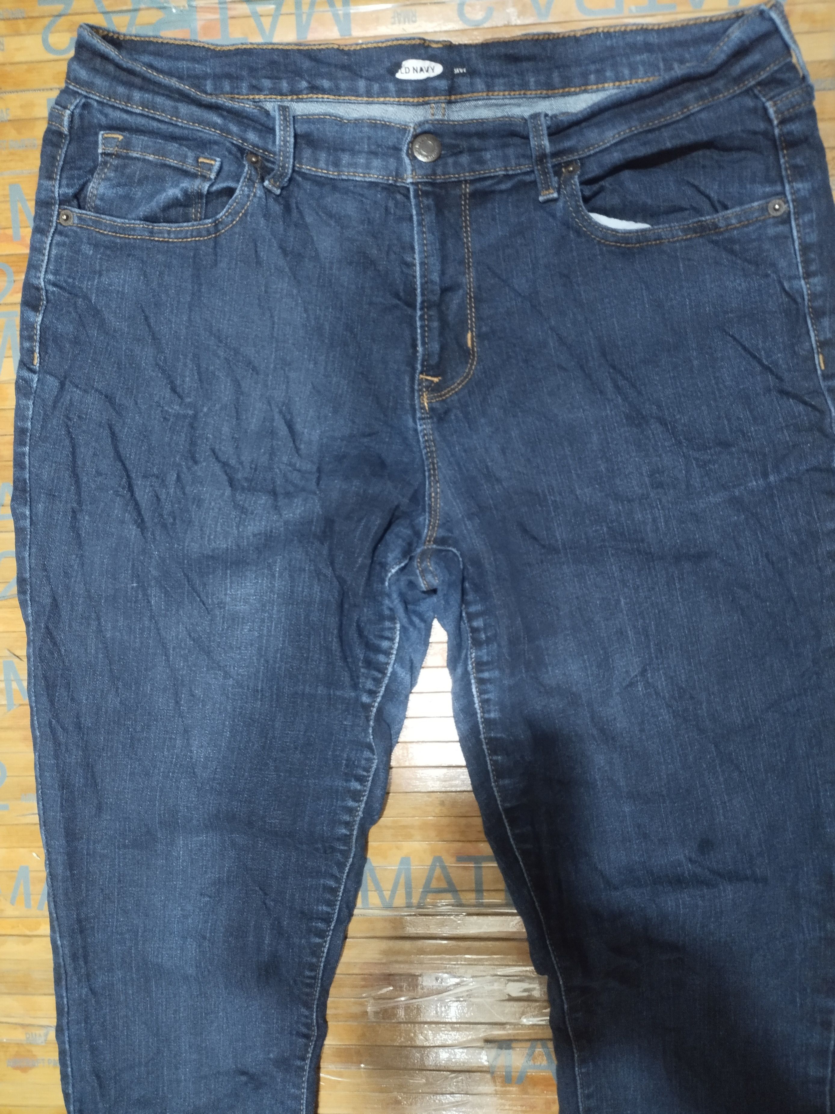 Old Navy × Vintage Jeans Stretch Women Old Navy Sz L ( 31"/32") Size 31" - 11 Thumbnail
