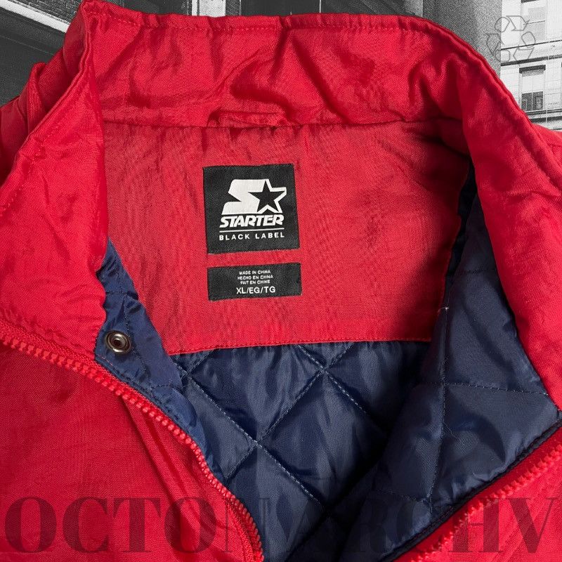 Starter × Vintage Vintage Starter Black Label Breakaway Nylon Half-Zip Jacket Size US XL / EU 56 / 4 - 7 Thumbnail