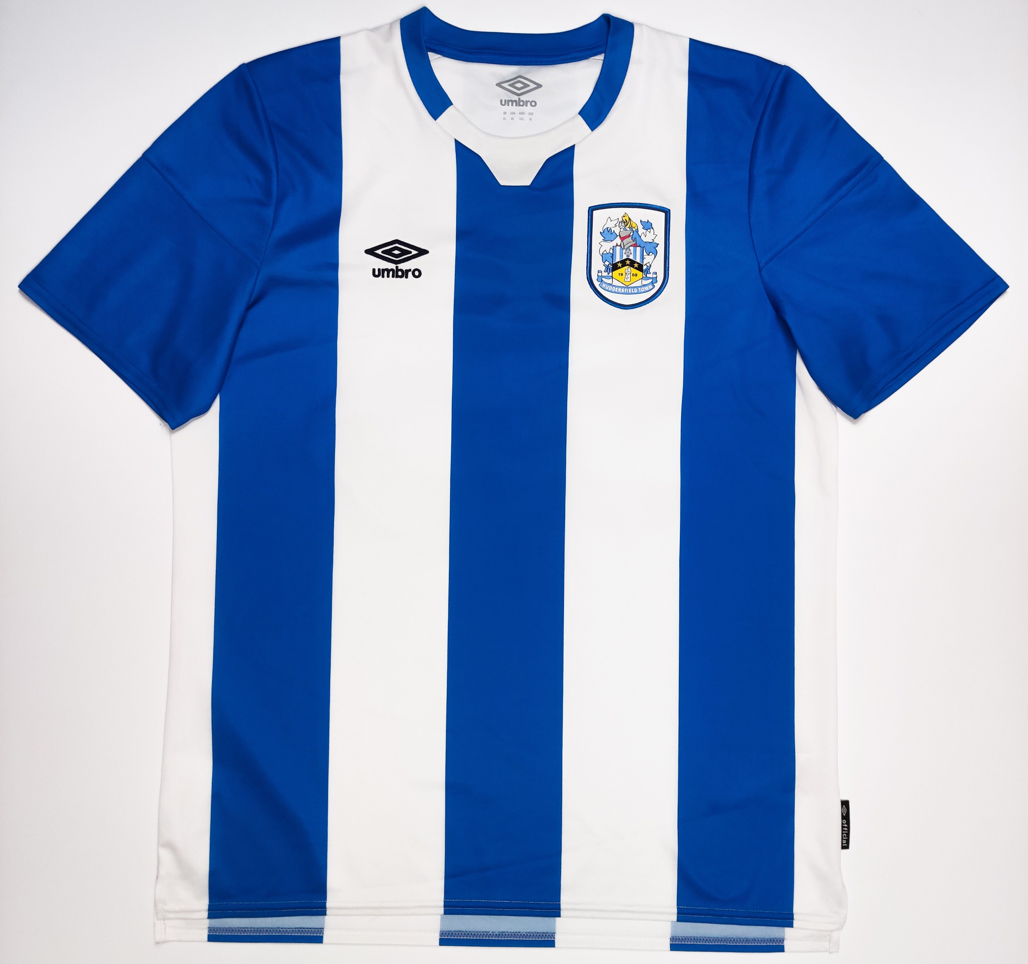 Umbro Yaya Sanogo #55 Huddersfield Town 2020 2021 Umbro Home Shirt Size US XL / EU 56 / 4 - 2 Thumbnail