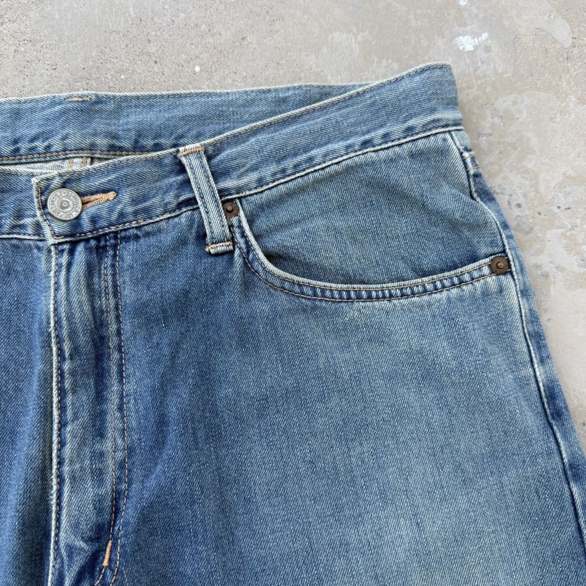 Edwin Vintage Edwin Faded Blue Denim Jean Pants W35 Size US 35 - 6 Thumbnail