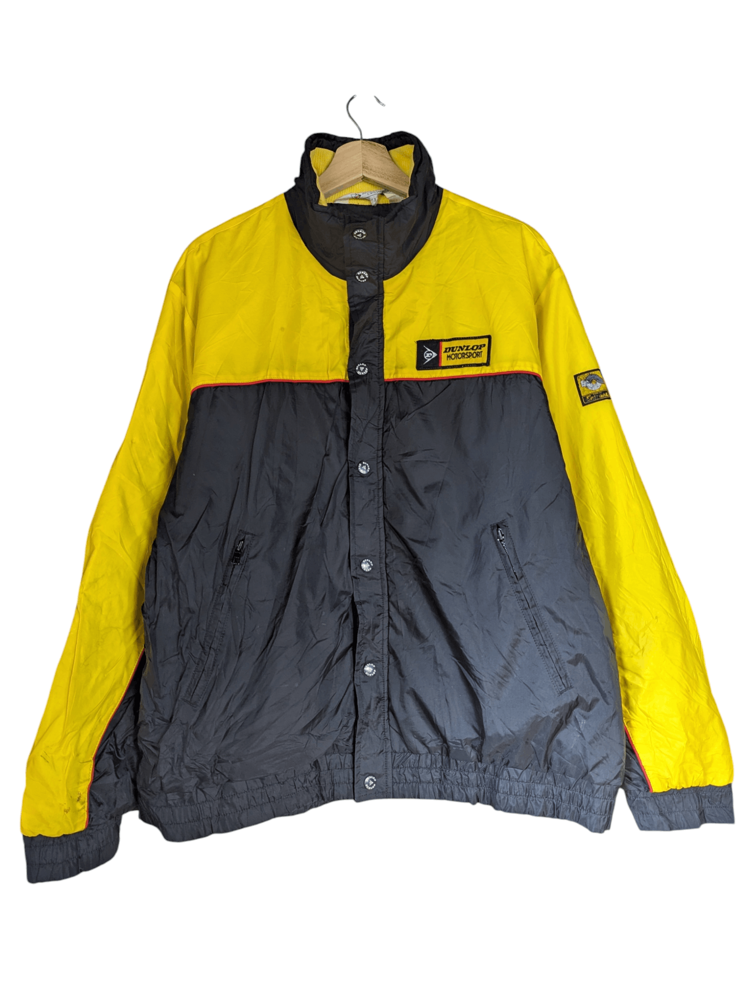 Dunlop DUNLOP MOTORSPORT SNAP BUTTON FULL ZIPPER SWEATER Size US L / EU 52-54 / 3 - 2 Thumbnail
