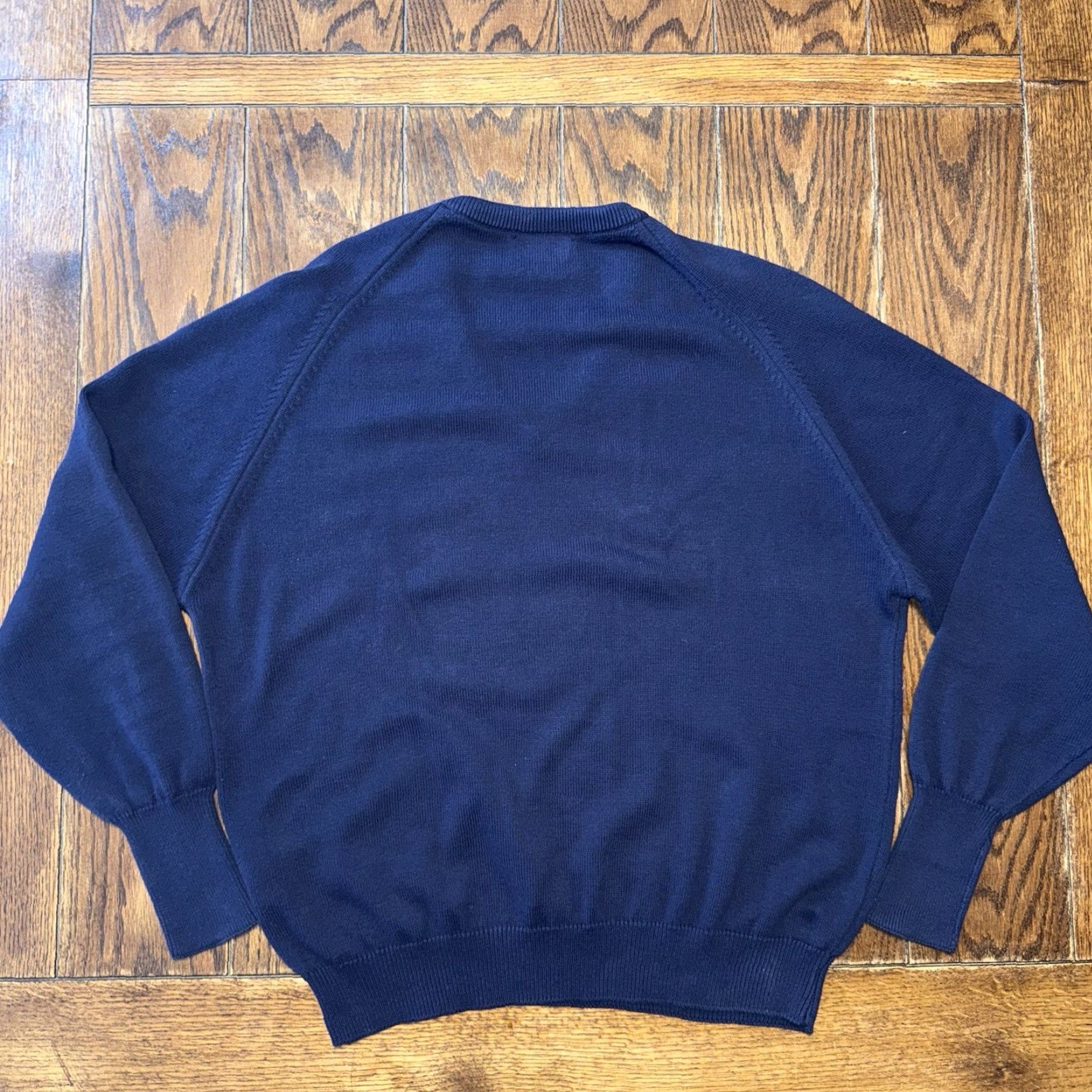 Vintage VINTAGE Pittsburgh Field Club V-Neck Sweater Mens XL USA Blue Pickering Golf PFC Pullover Knits Size US XL / EU 56 / 4 - 4 Thumbnail