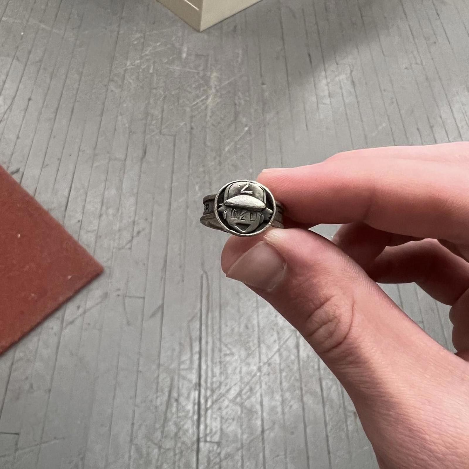 Pokemon 1999 Pokemon Master Trainer Ash Ketchum Ring Size ONE SIZE - 1 Thumbnail