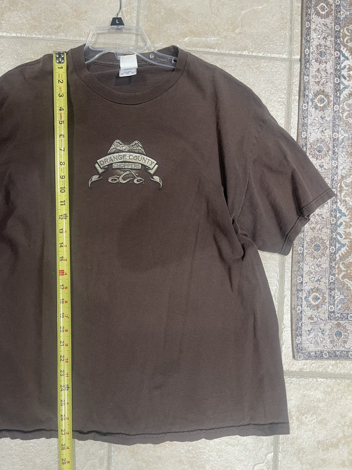 Vintage Vintage Orange County City Choppers Travis Motorcycle Size US XL / EU 56 / 4 - 4 Thumbnail