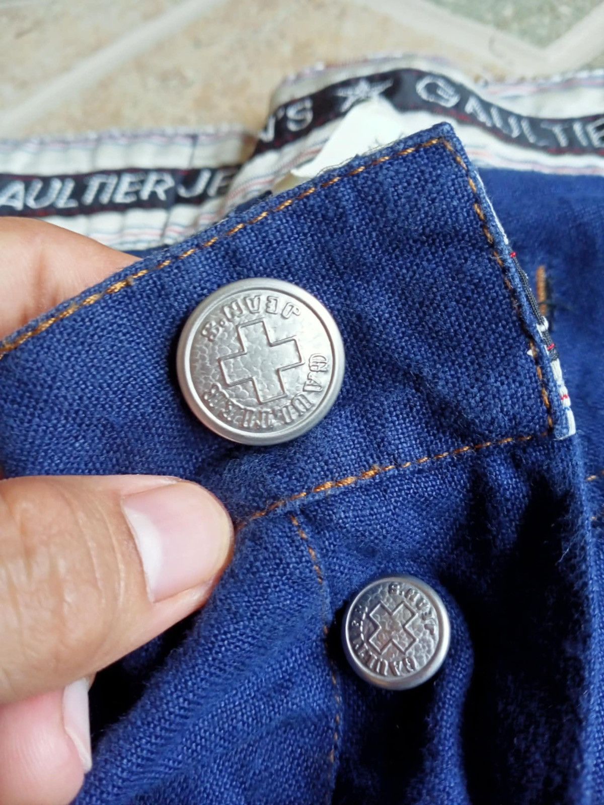Jean Paul Gaultier VINTAGE JEAN PAUL GAULTIER JEANS Size US 31 - 5 Thumbnail