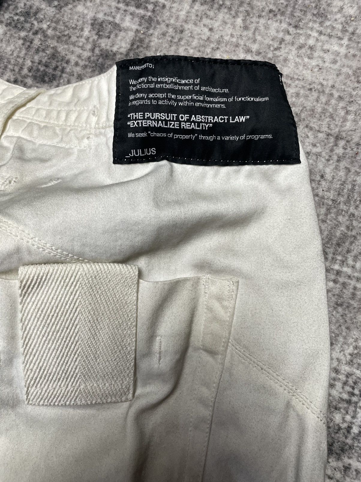 Julius Julius Ghost SS14 Asymmetrical Pants Size US 31 - 7 Thumbnail