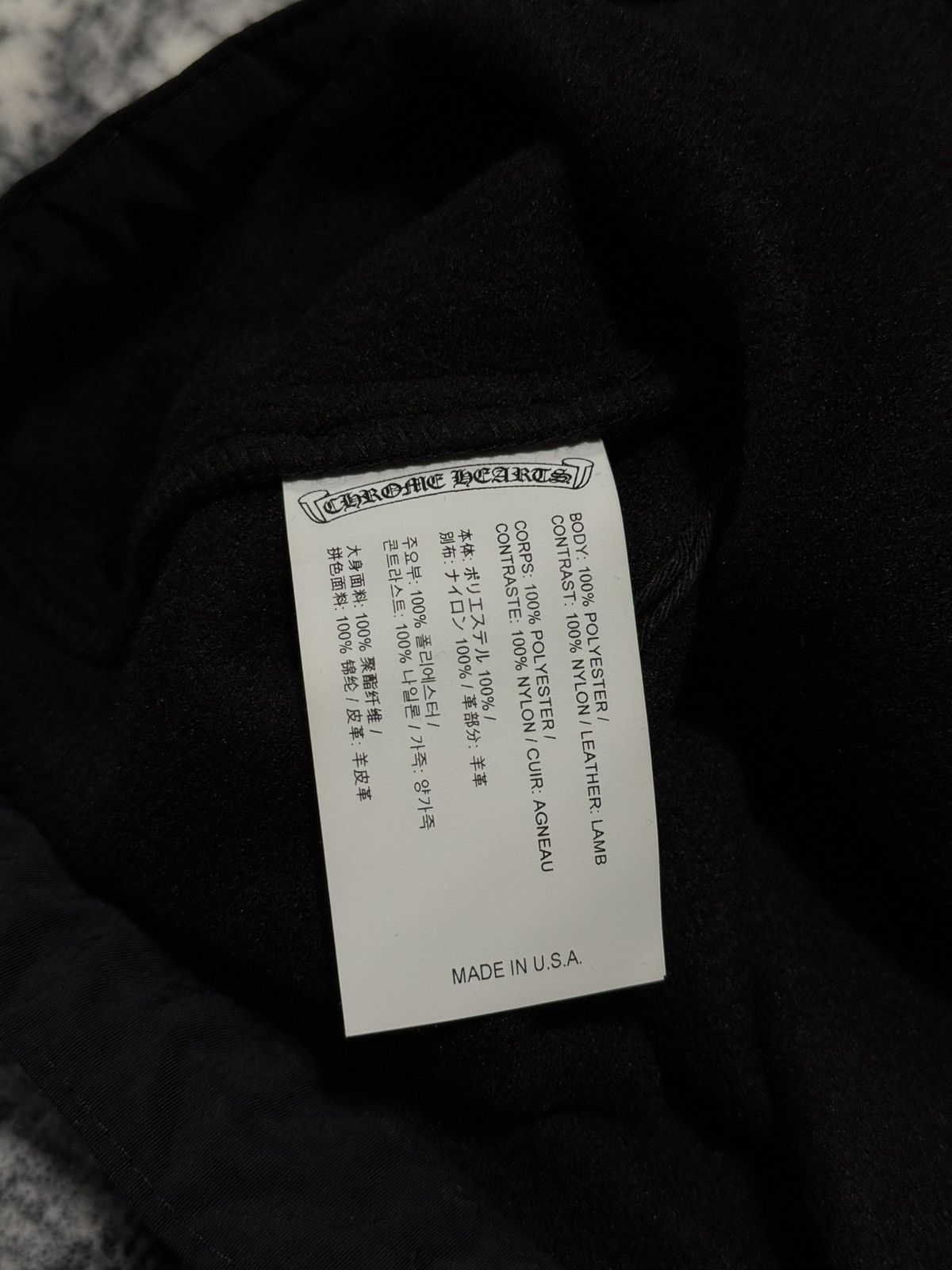 Chrome Hearts Chrome Hearts Leather Patch Fleece Hoodie Size US L / EU 52-54 / 3 - 8 Thumbnail