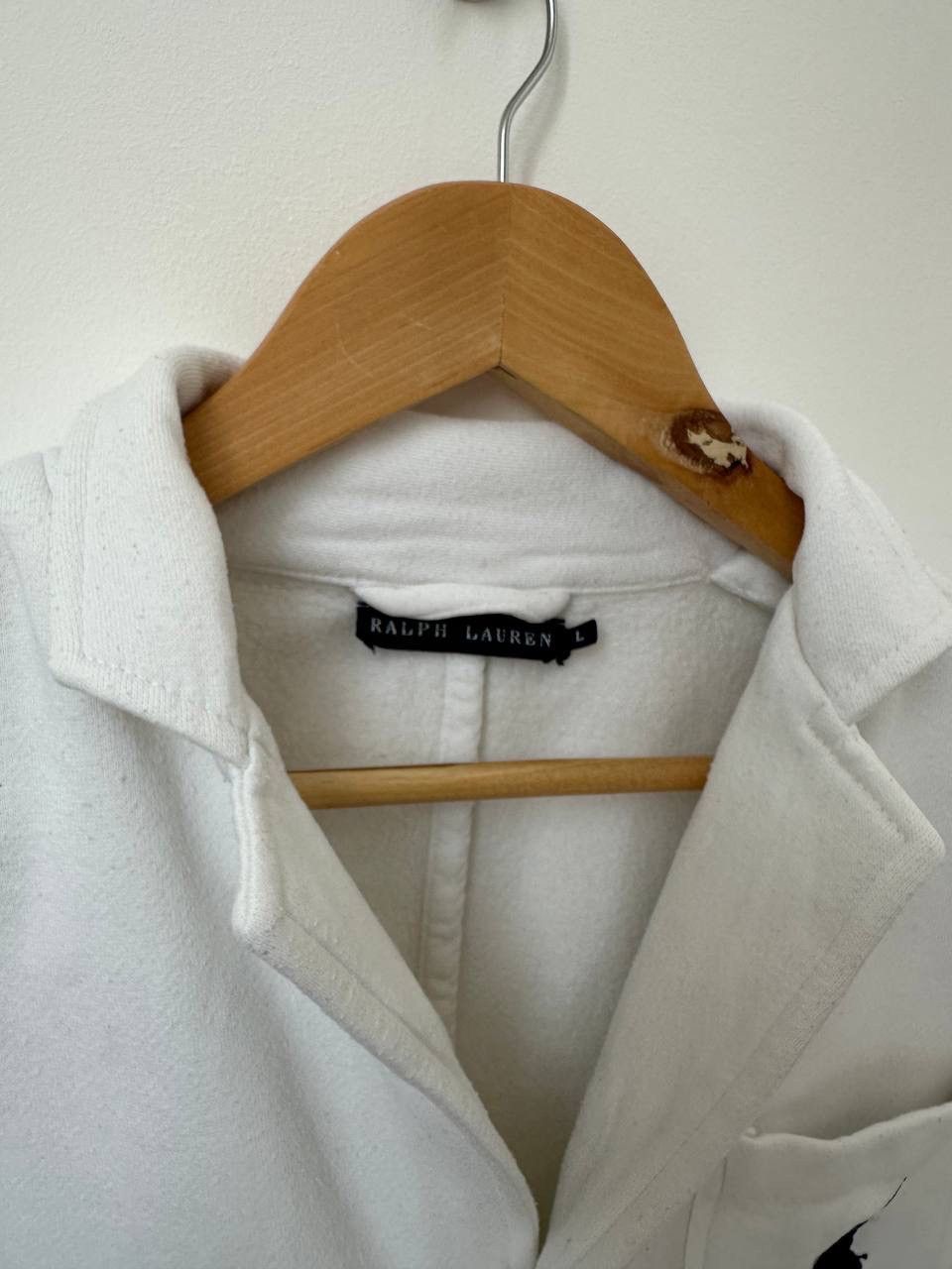 Polo Ralph Lauren × Vintage Vintage Polo Ralph Lauren US Open 2006 White Cardigan Size US L / EU 52-54 / 3 - 8 Thumbnail