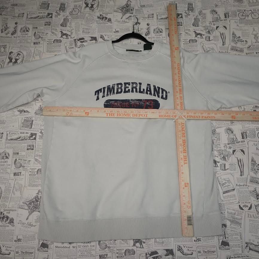 Timberland XL - Vintage / Y2K 2000's Raglan Cut Timberland Sweatshirt Size US XL / EU 56 / 4 - 4 Thumbnail