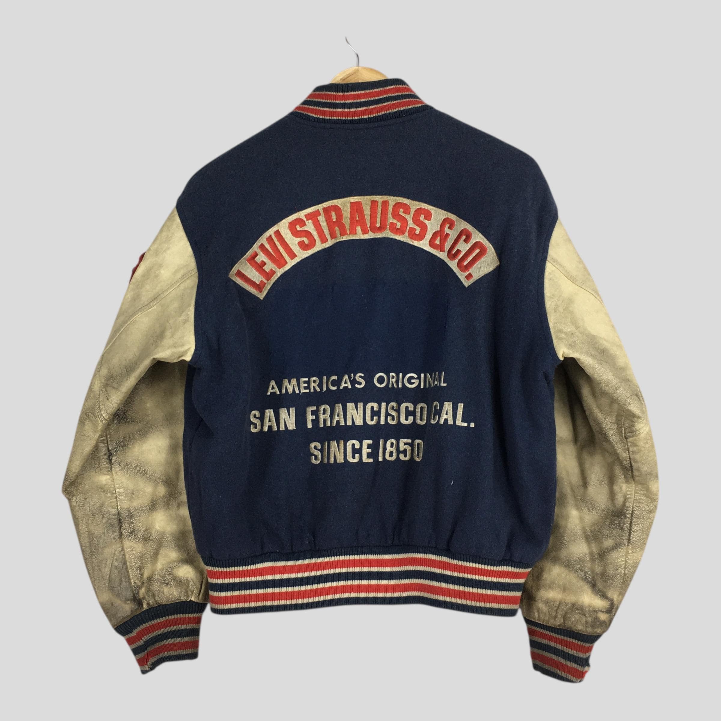 Levi's Vintage Levi's Strauss Varsity Button Jacket Medium Size US M / EU 48-50 / 2 - 9 Thumbnail