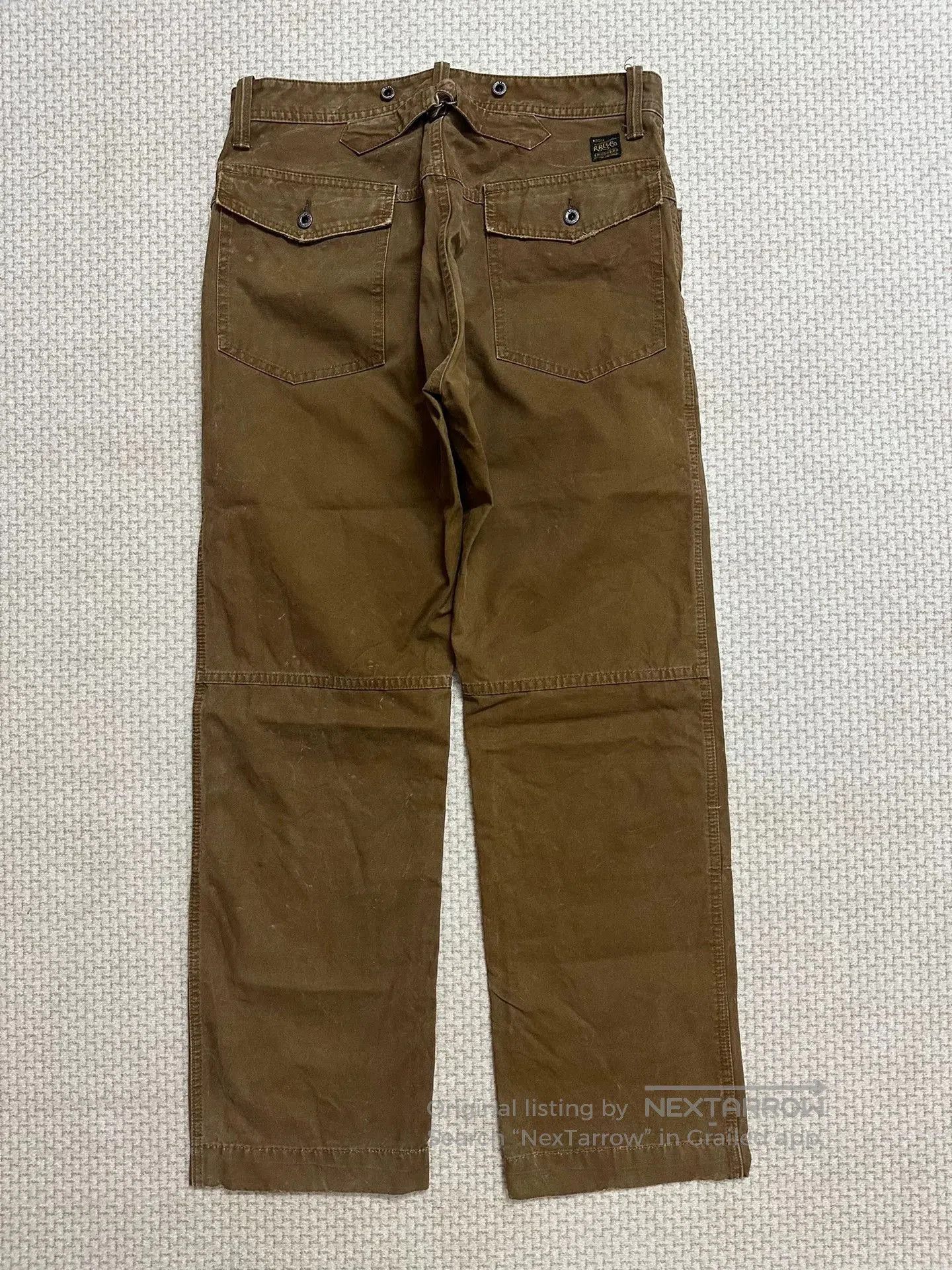 RRL Ralph Lauren RRL Vintage Limited Distressed Work Pants. Size US 30 / EU 46 - 2 Thumbnail