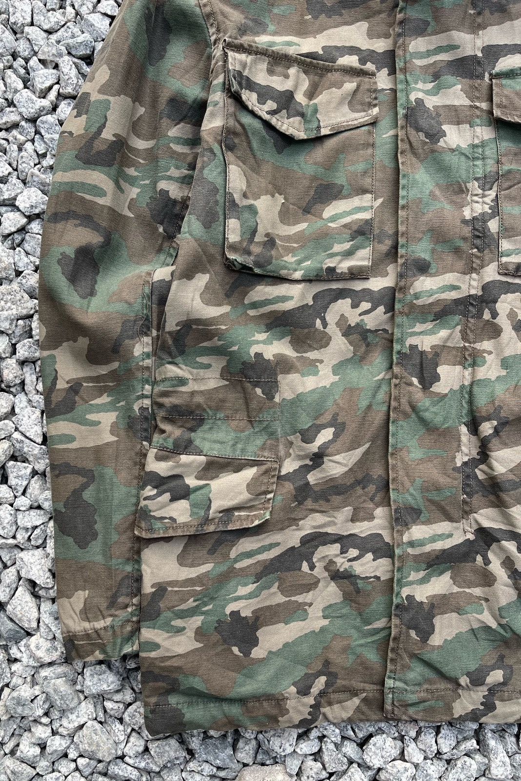 Japanese Brand × Vintage 🔥Vintage Real Crush Camo M-65 Woodland Field Jacket Size US M / EU 48-50 / 2 - 6 Thumbnail