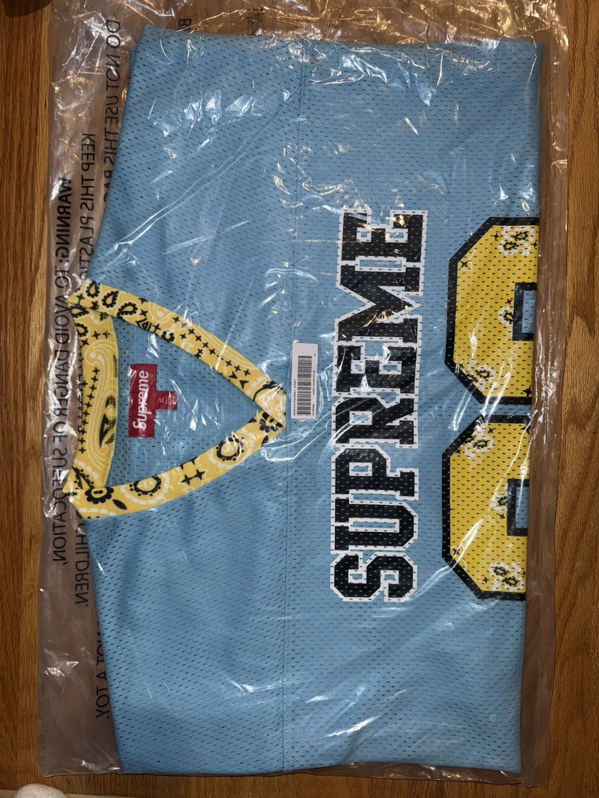 Supreme Supreme Bandana Football Jersey Size US XL / EU 56 / 4 - 4 Thumbnail