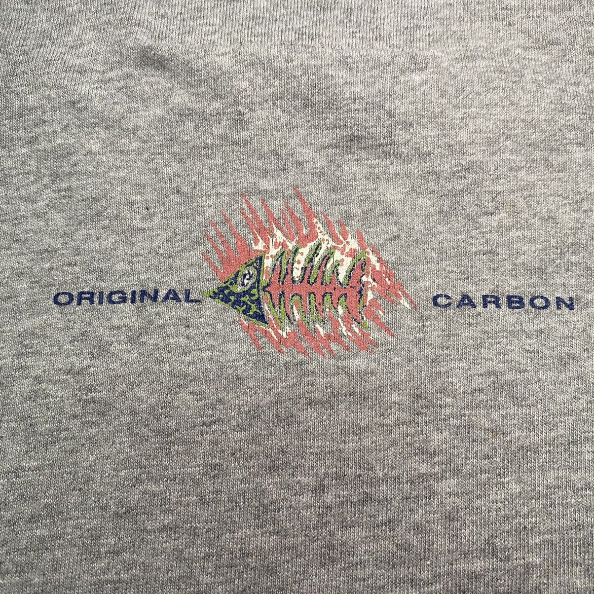 Affliction × Carbon × Vintage VINTAGE Y2K CARBON FISH BONE LOGO T SHIRT SIZE LARGE Size US L / EU 52-54 / 3 - 11 Thumbnail