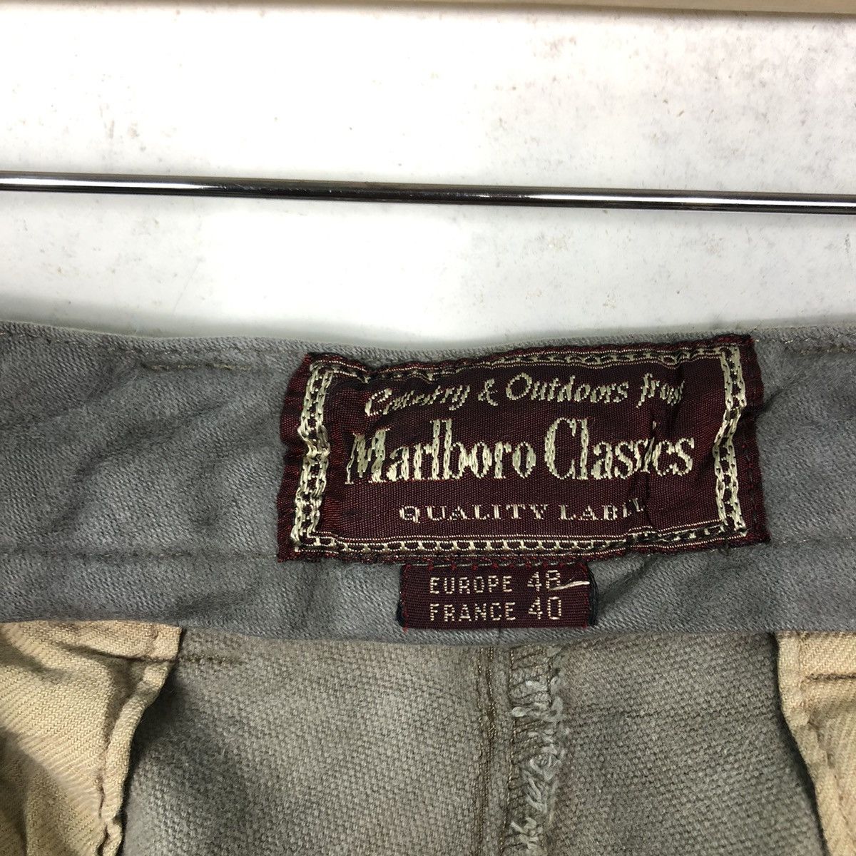 Japanese Brand 🔥Rich Grey - Vintage Marlboro Classic Trousers Size US 32 / EU 48 - 15 Thumbnail