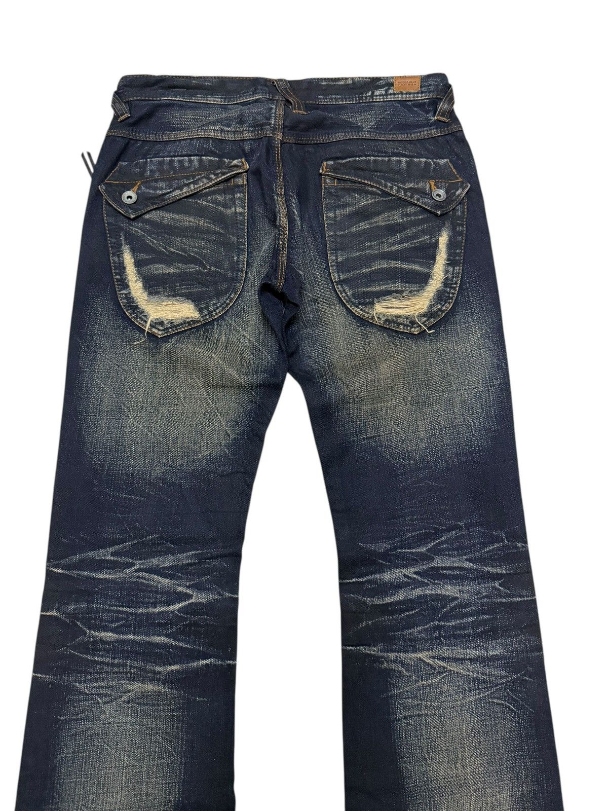 If Six Was Nine Flared Jeans Nicole Club Japan Boot Cut Denim Size US 29 - 10 Thumbnail