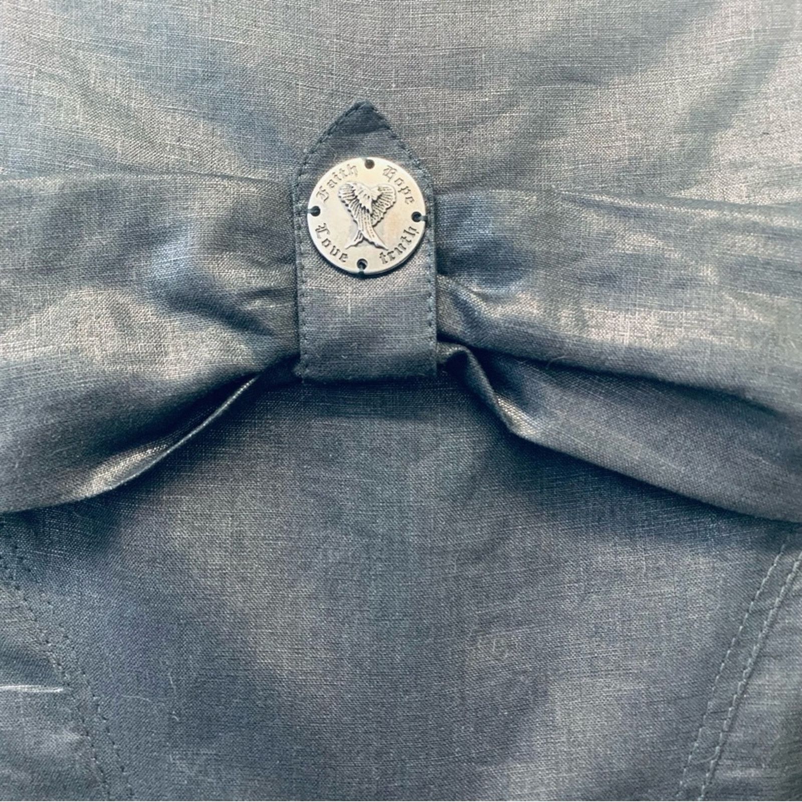 Faith Connexion NWT Faith Connexion Genesis Coated Linen Jacket XS Size XS / US 0-2 / IT 36-38 - 4 Thumbnail
