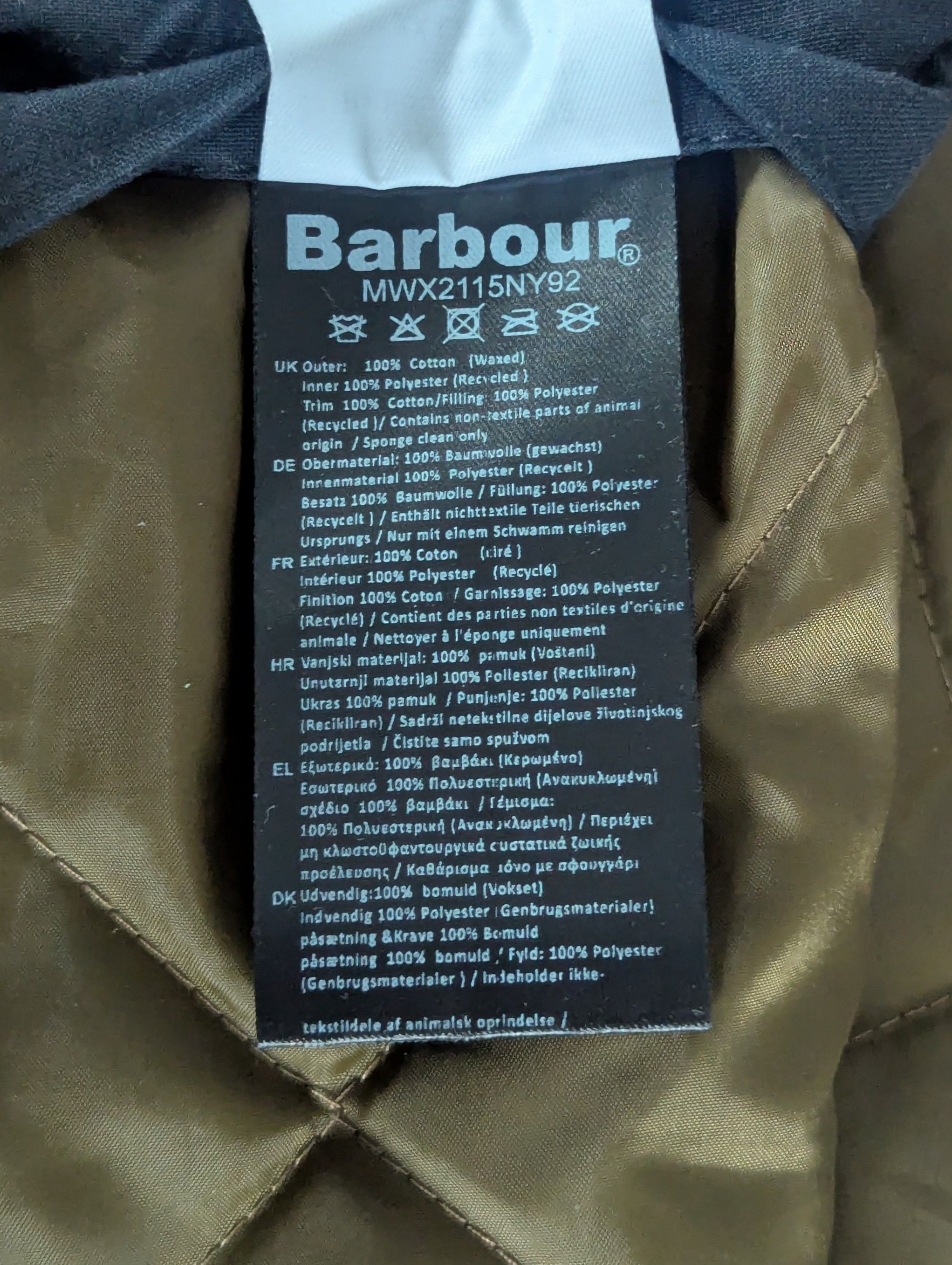 Barbour Barbour Rockfield Wax Hooded Jacket Size XXL Waxed Cotton Size US XXL / EU 58 / 5 - 16 Thumbnail