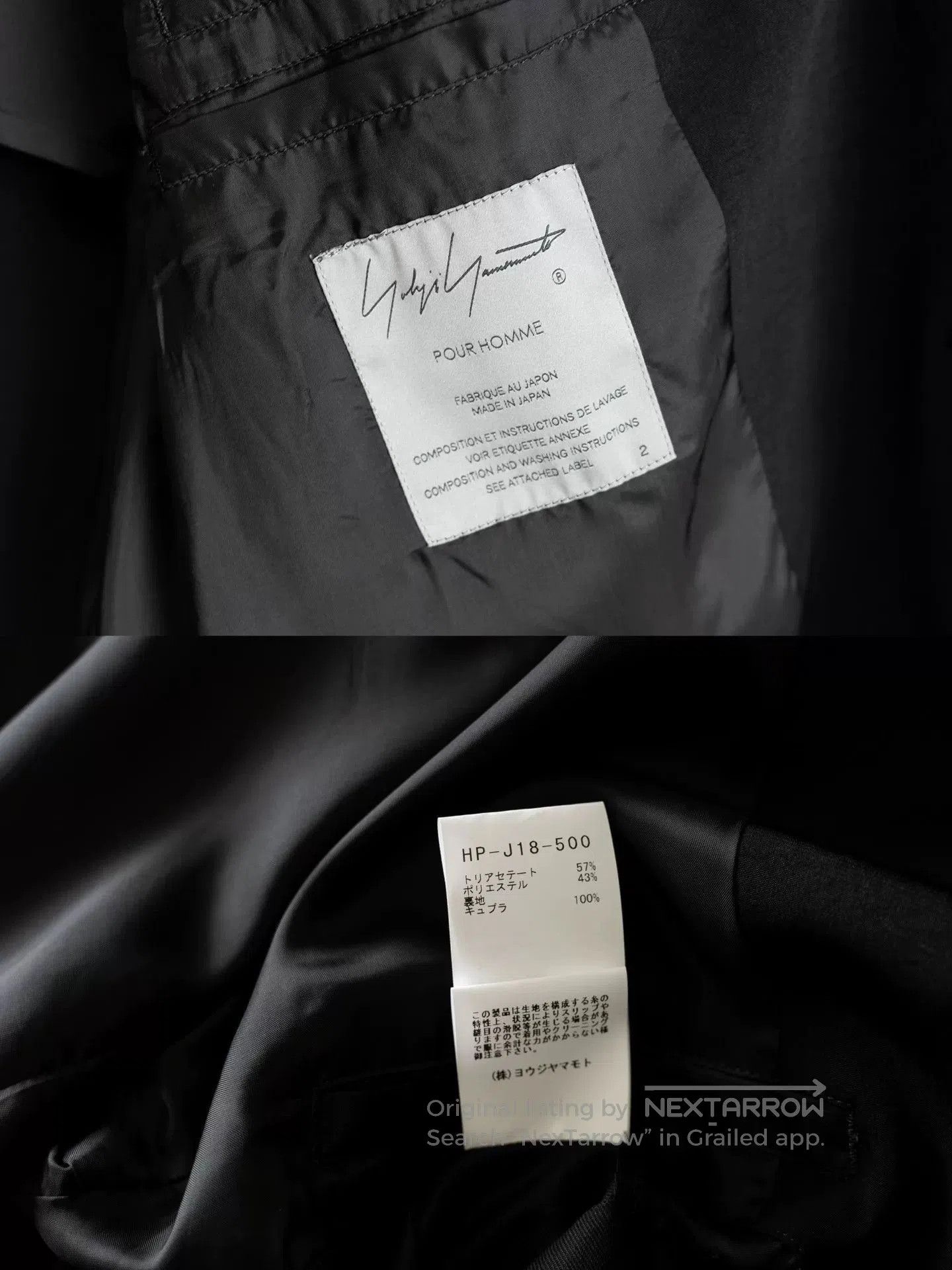 yohji yamamoto double.