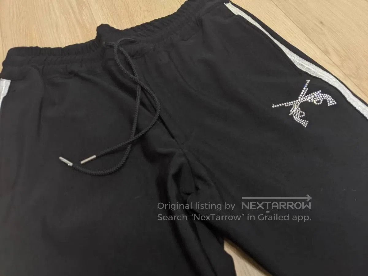 Roar Black Track Jacket & Pants Set with Crystal Gun Design. Size US S / EU 44-46 / 1 - 5 Thumbnail