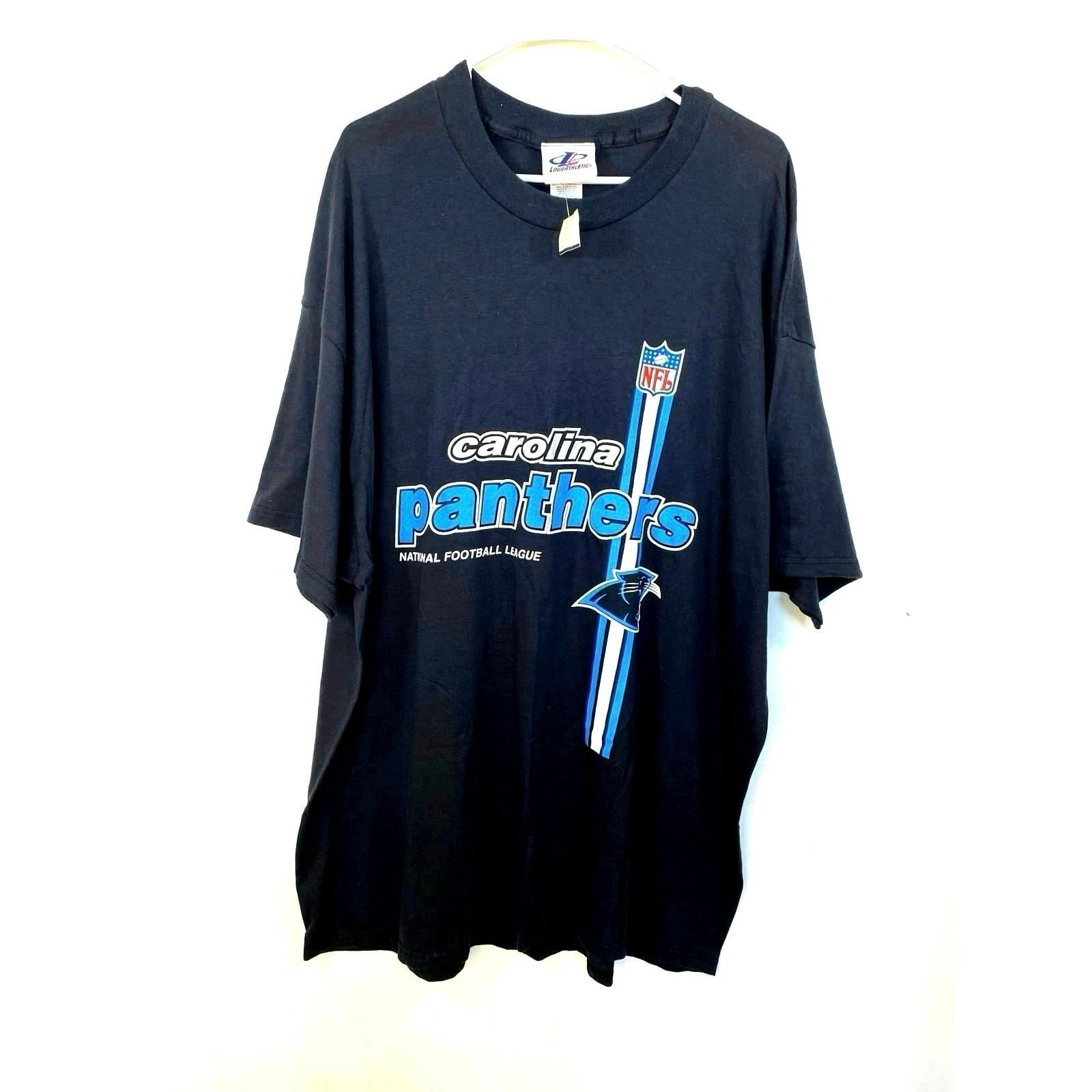 Logo Athletic NWT Men’s vintage Carolina Panthers t-shirt. Size 2XL. Size US XXL / EU 58 / 5 - 1 Thumbnail