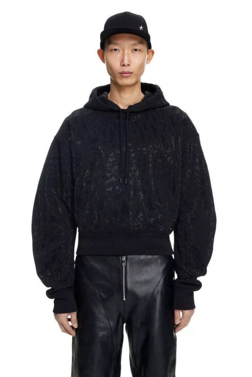 H&M × Mugler × Thierry Mugler Mugler x HM Star-motif Hoodie
