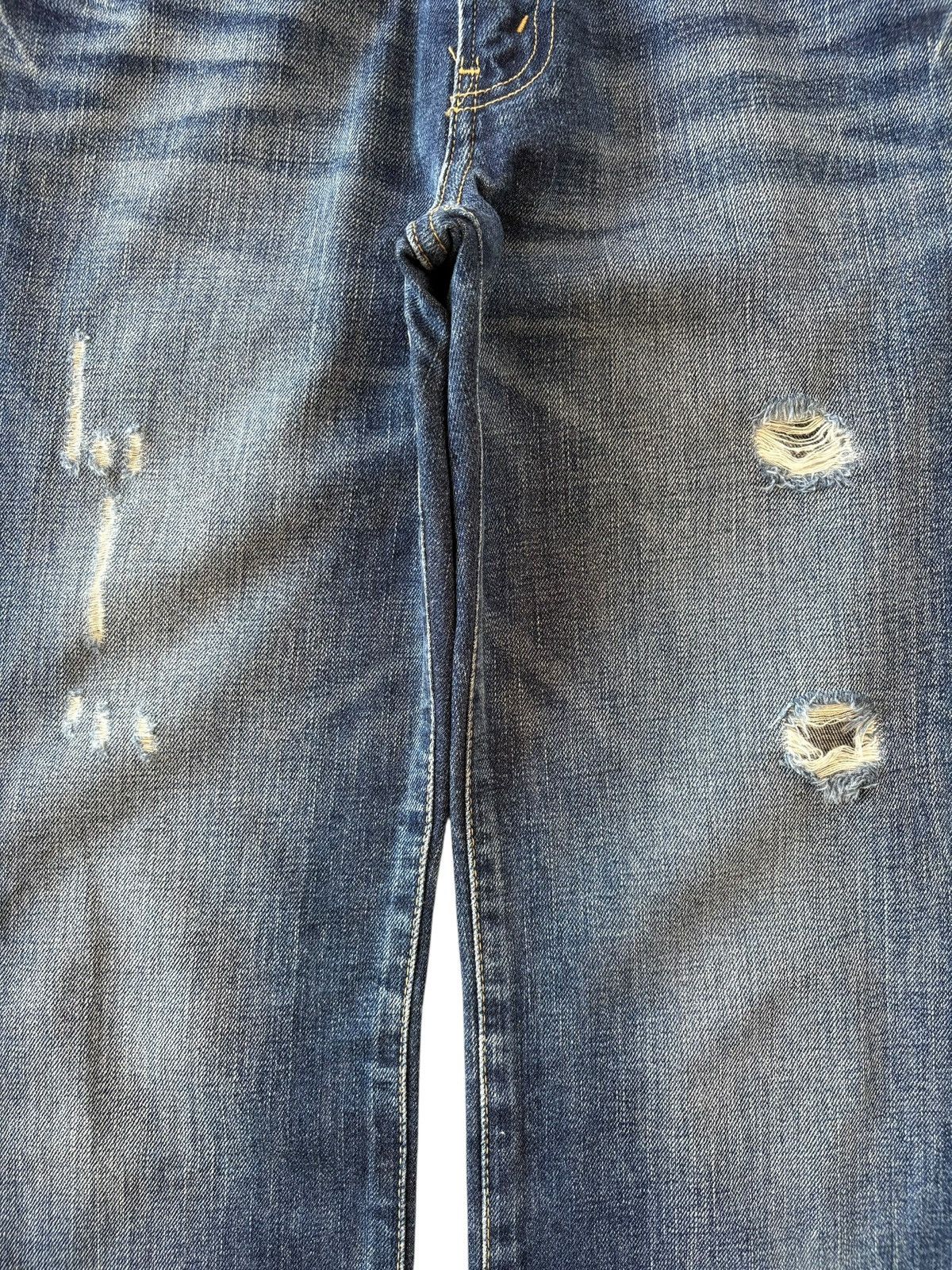 Levi's Vintage 90s Levis 502 Faded Wash Distressed Jeans Size US 31 - 3 Thumbnail