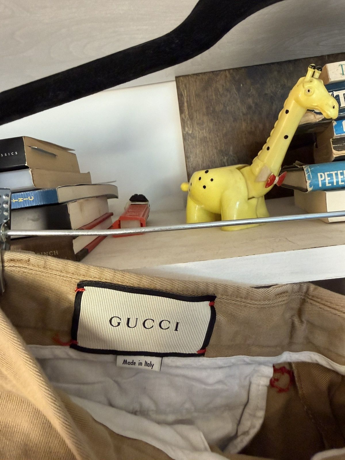 Gucci Gucci embroidered chino pants Size US 31 - 5 Thumbnail