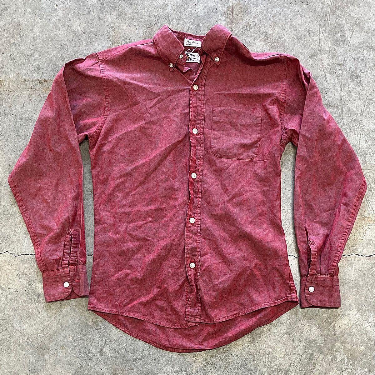 Vintage Vintage 60's Penneys Gentry Prep Shirt Size US S / EU 44-46 / 1 - 1 Thumbnail