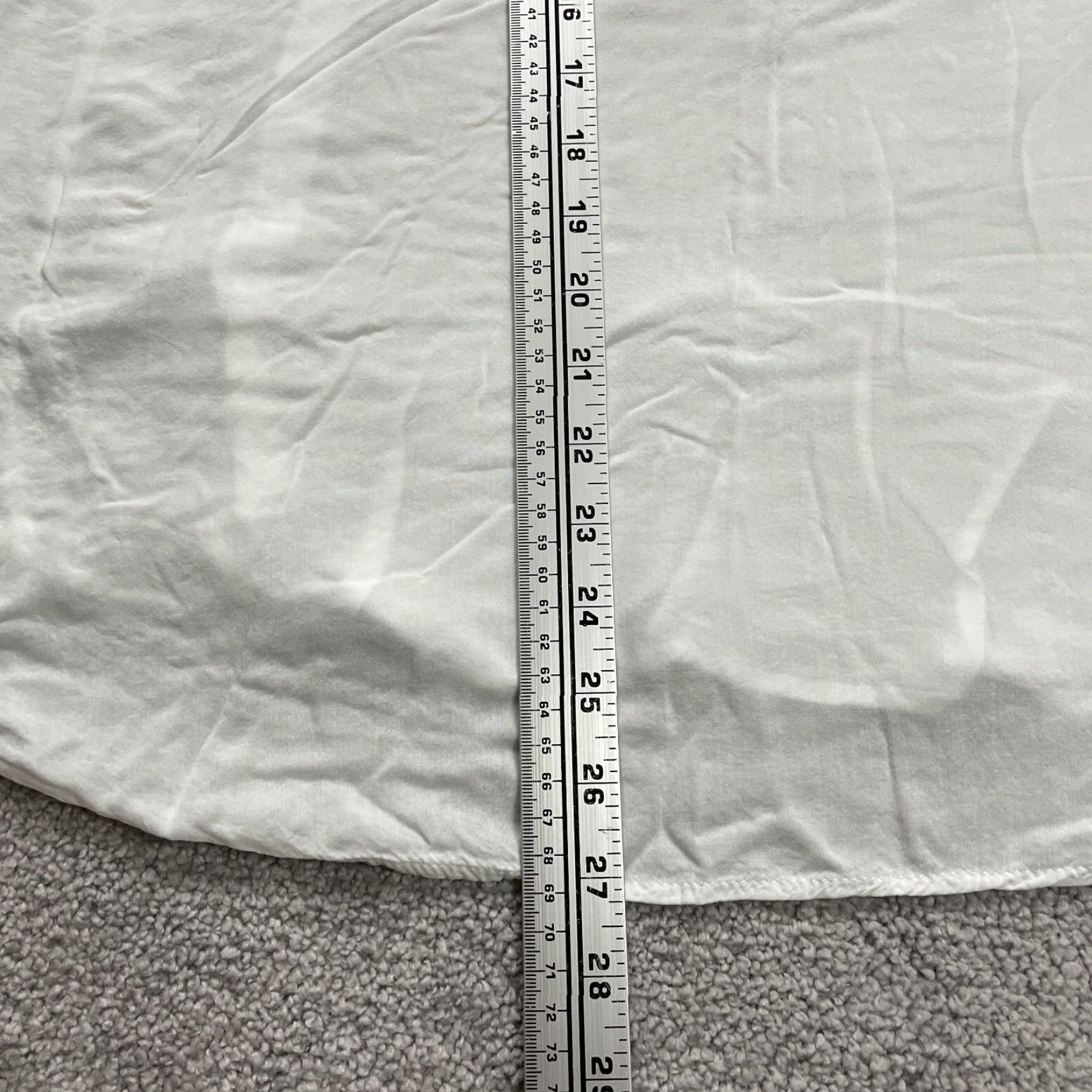 Faded Glory Faded Glory Blouse Womens 2XL White Sleeveless Round Neck Rayon Lightweight Top Casual Breathable Easy Care Pockets Size XXL / US 16-18 / IT 52-54 - 7 Thumbnail