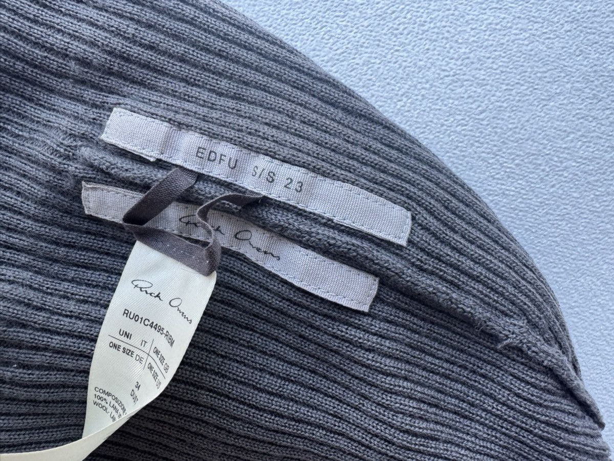 Rick Owens Rick Owens Virgin Wool Hat Size ONE SIZE - 3 Thumbnail