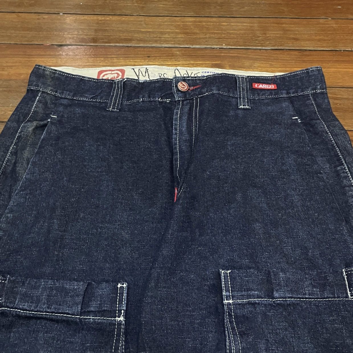 Ecko Unltd. Very Rare Design Vintage Brand Ecko Rapper Baggy Jeans 2000s Size US 36 / EU 52 - 3 Thumbnail