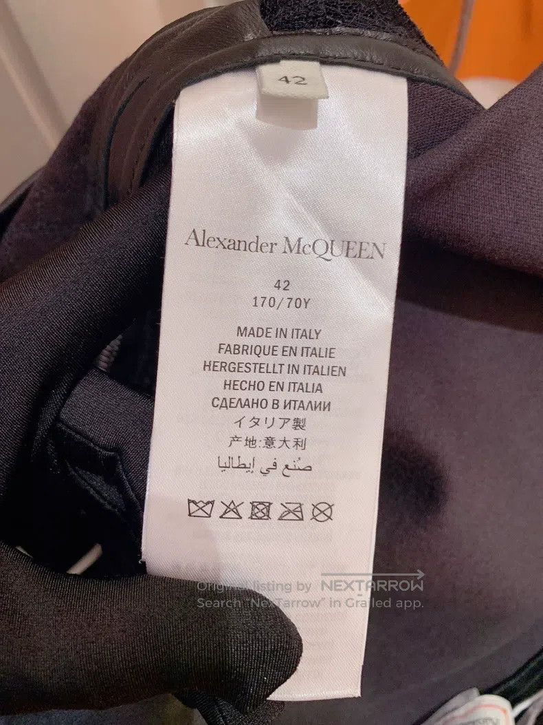 Alexander McQueen Alexander Mcqueen Black pants Size US 26 / EU 42 - 4 Thumbnail