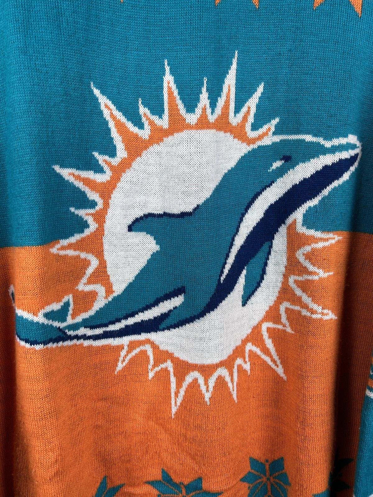 NFL NFL Miami Dolphins Christmas Ornament AOP Sweater Size US L / EU 52-54 / 3 - 2 Thumbnail