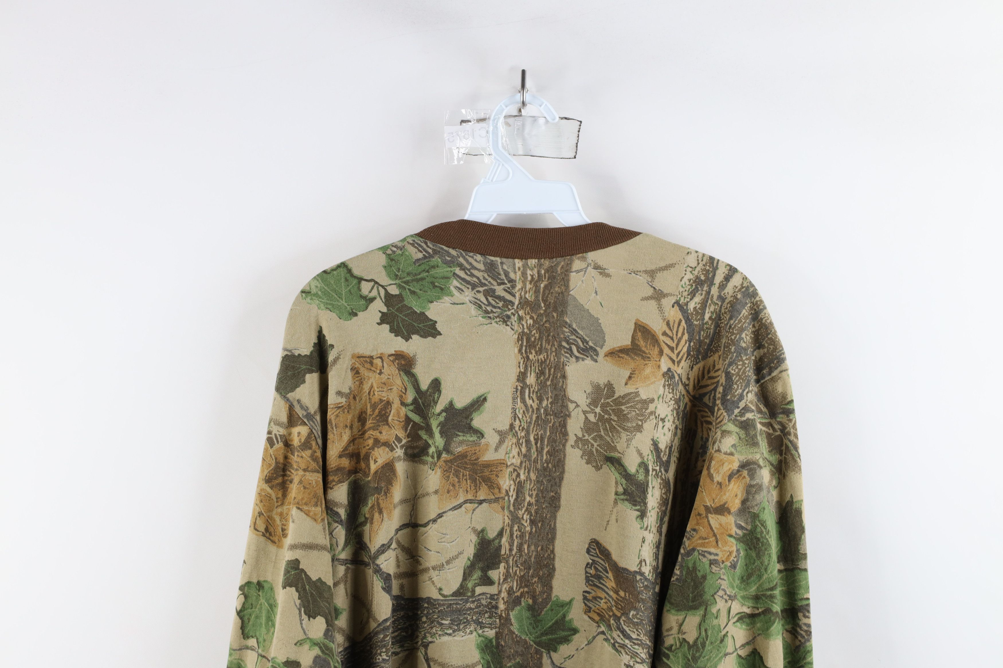Vintage Vintage 90s Streetwear Camouflage Long Sleeve T-Shirt US Size US XL / EU 56 / 4 - 10 Thumbnail