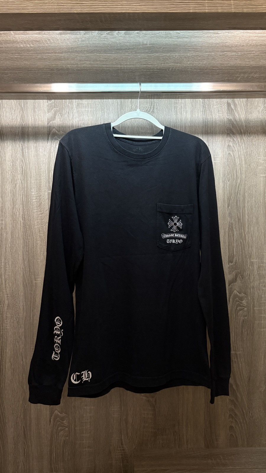 Chrome Hearts Chrome Hearts Long Sleeve Tee M Size US M / EU 48-50 / 2 - 1 Thumbnail