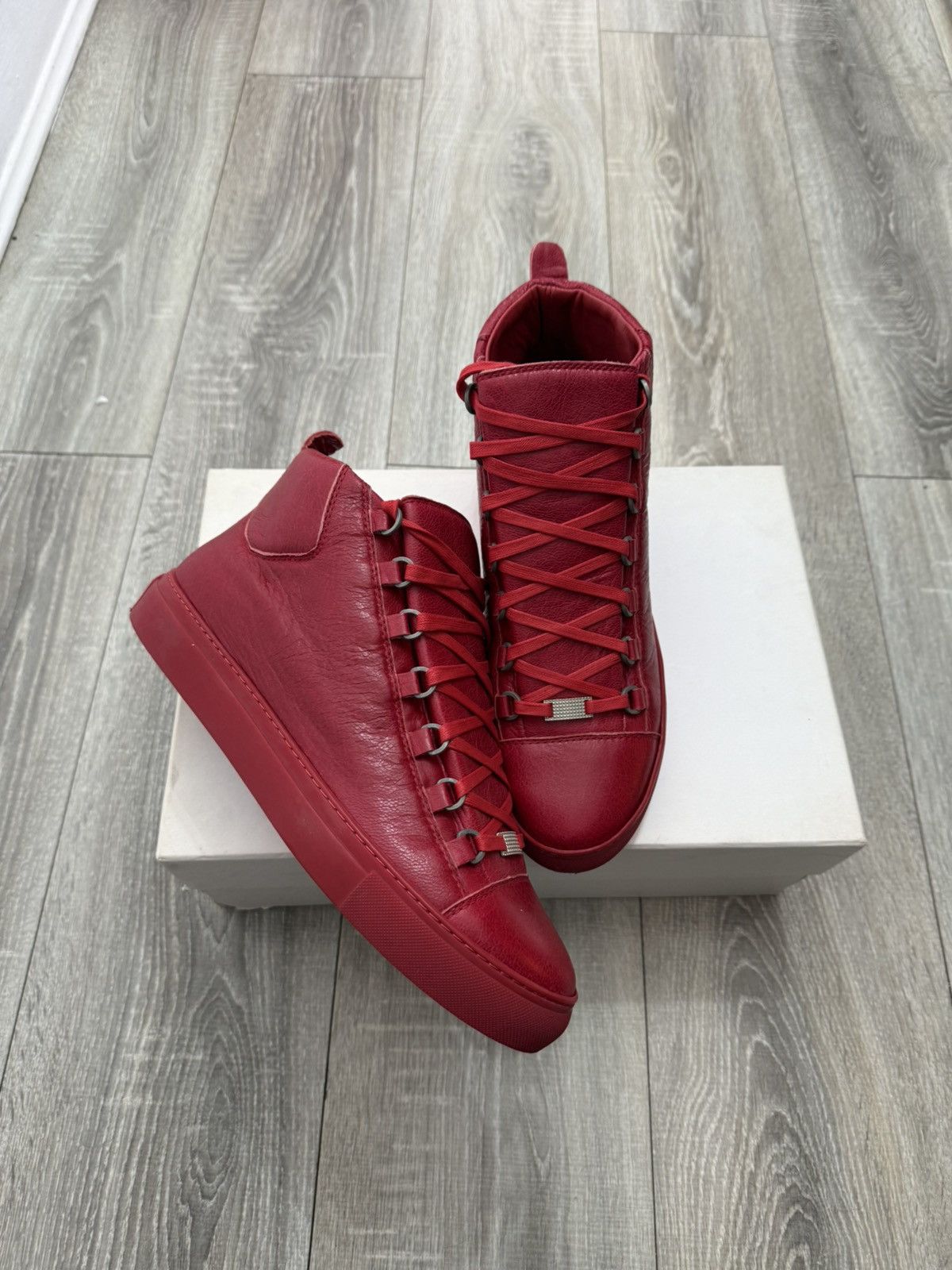 BALENCIAGA バレンシアガ PARIS HIGH TOP ヴィンテージ加工