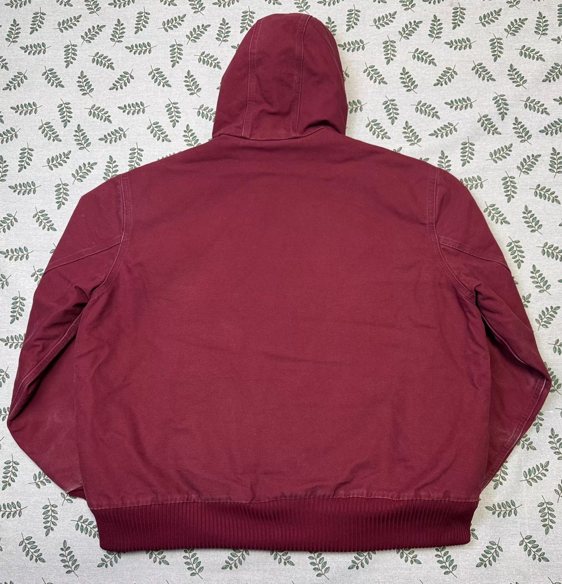 Carhartt Vintage Carhartt J130 DKR Red XL Hooded Work Jacket Size US XL / EU 56 / 4 - 5 Thumbnail