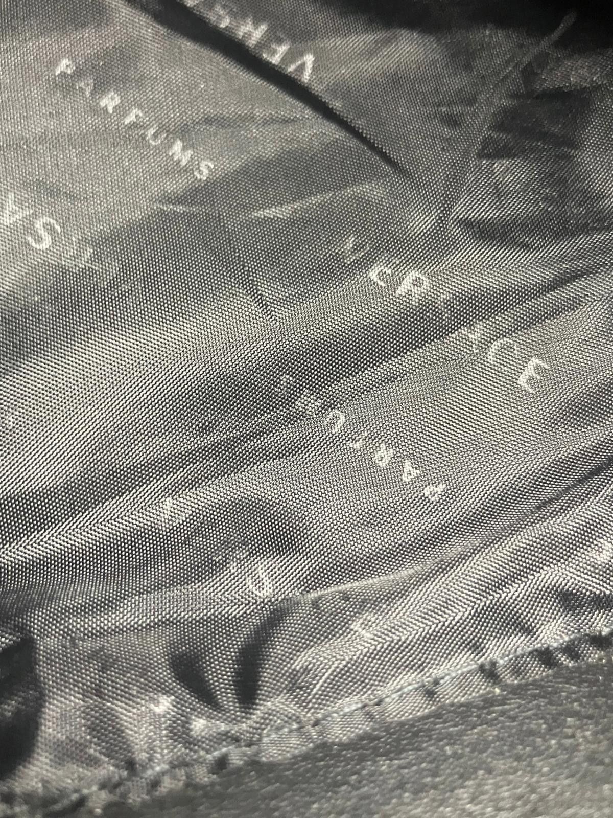 Other Versace Parfums Black Nylon Tote Bag Silver Hardware Size ONE SIZE - 10 Thumbnail