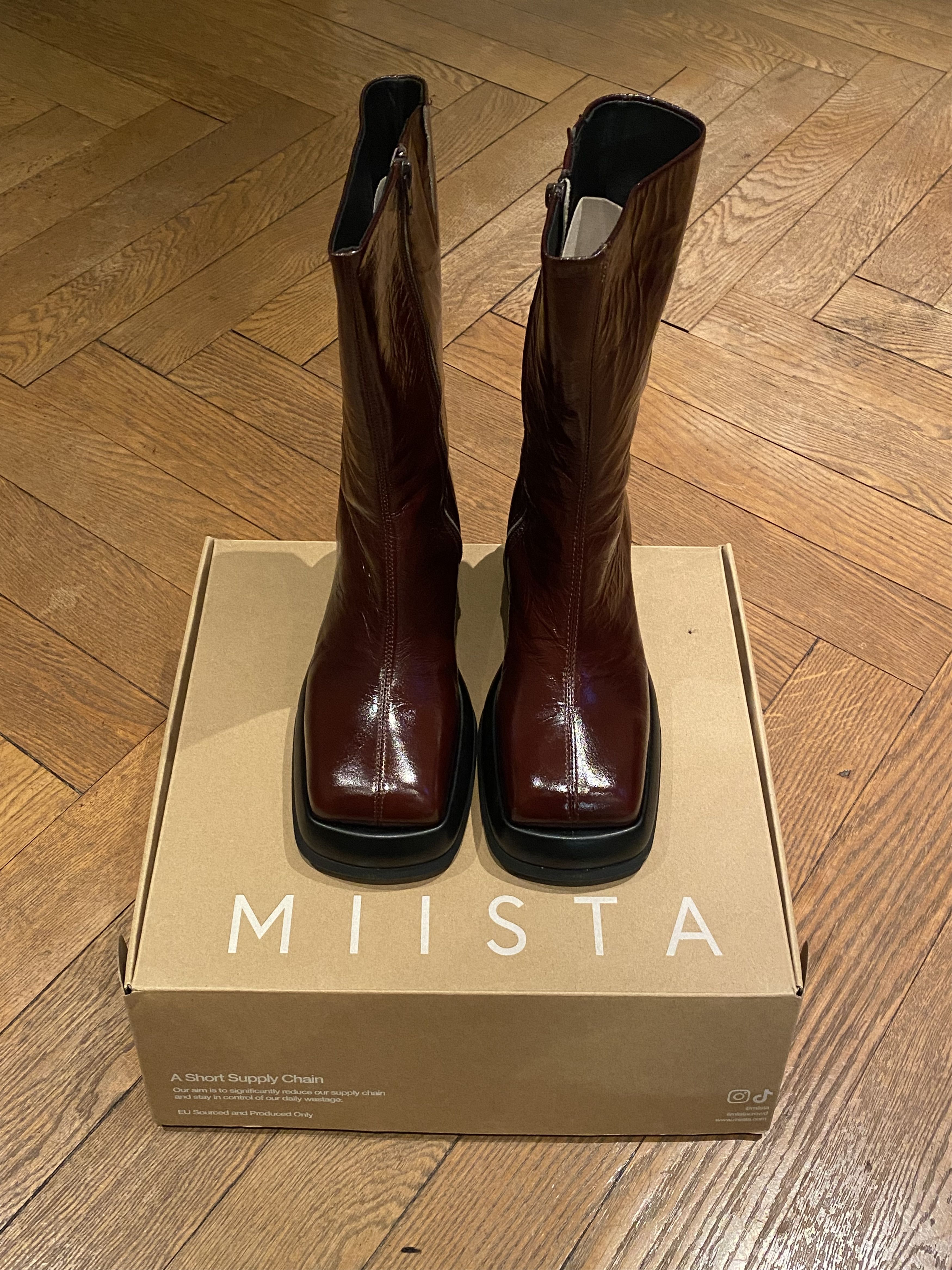 Miista Cassia Moka Boots Size US 10 / IT 40 - 5 Thumbnail