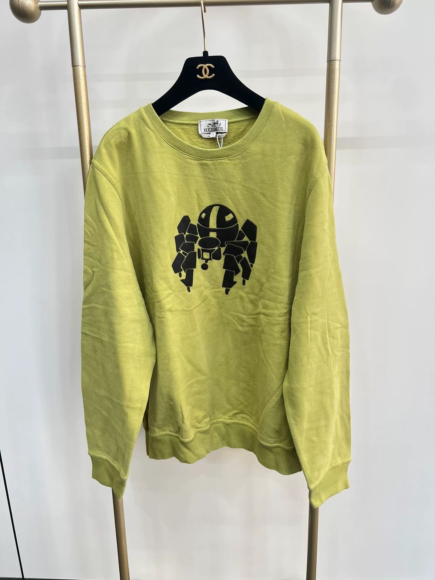 Hermes Hermes Patchwork Robot Sweatshirt XXL Size US XXL / EU 58 / 5 - 1 Thumbnail