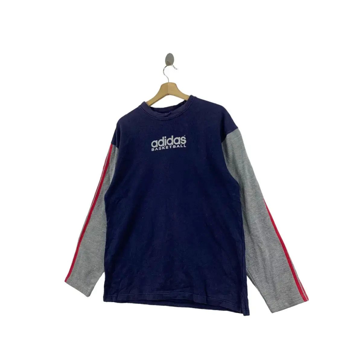 Adidas Vintage ADIDAS BASKETBALL SKY JAM Slam Dunk Sweatshirt Size US L / EU 52-54 / 3 - 3 Thumbnail