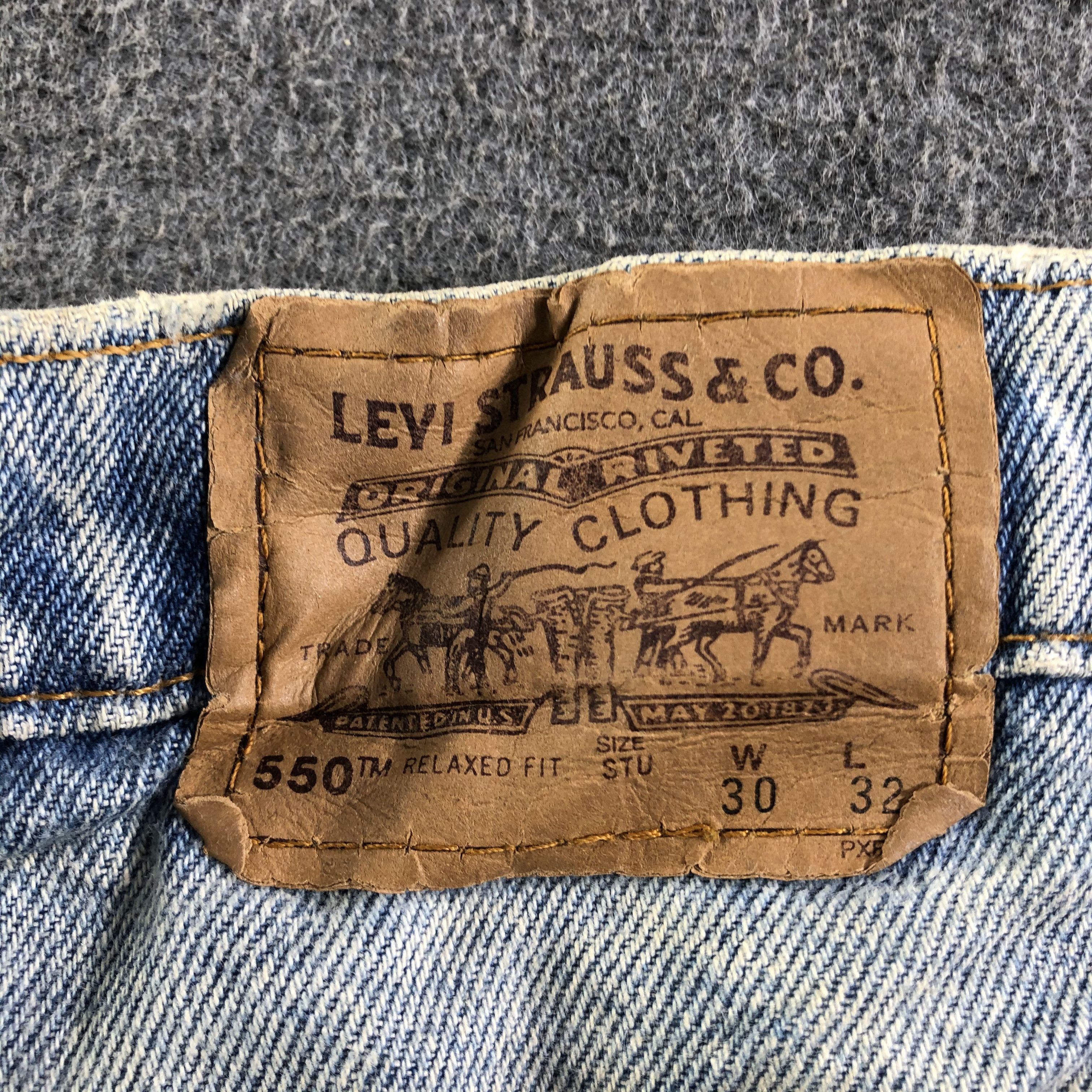 Levi's × Vintage Vintage Levis 550 Jeans-J3942 Size US 30 / EU 46 - 6 Thumbnail