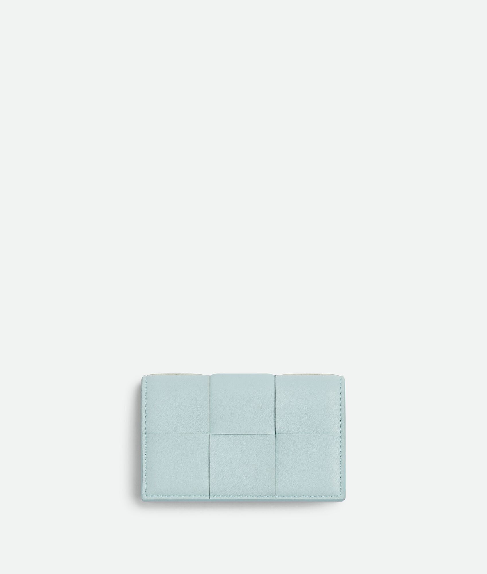 Bottega Veneta o1n1vont0425 Size: OS / Cassette Business Card Case in Blue Size ONE SIZE - 1 Thumbnail