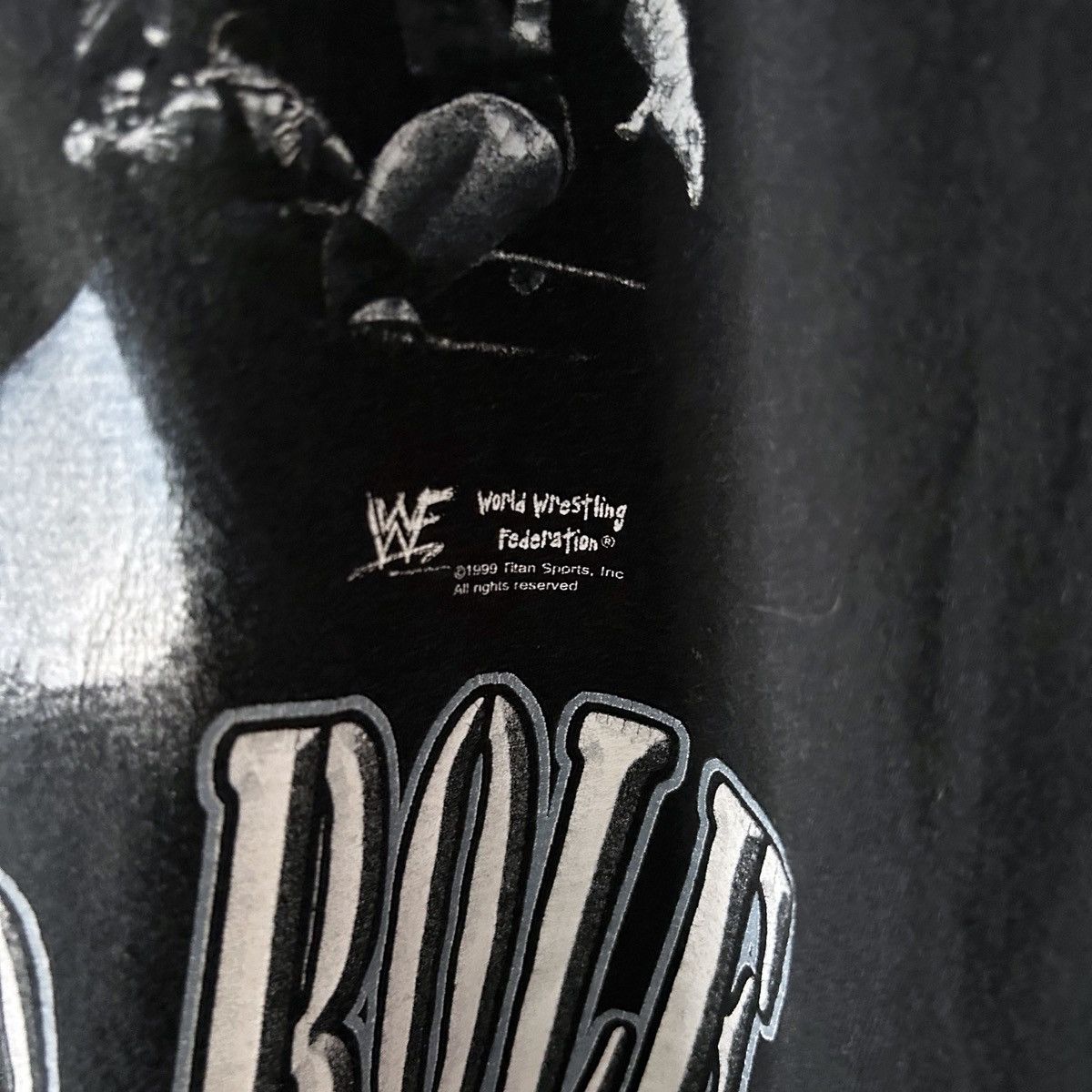 Vintage WWF 1999 The Rock Know your role Size US L / EU 52-54 / 3 - 6 Thumbnail
