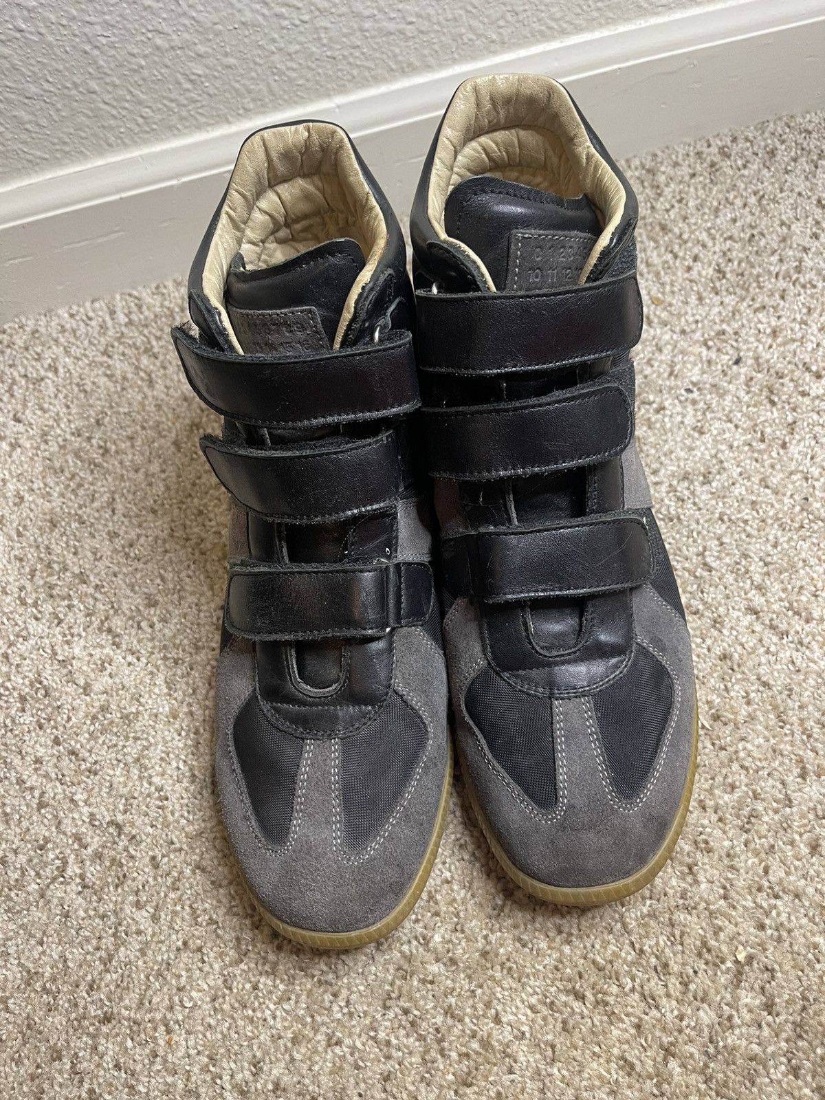 Maison Margiela Maison Margiela Velcro Sneakers Grailed