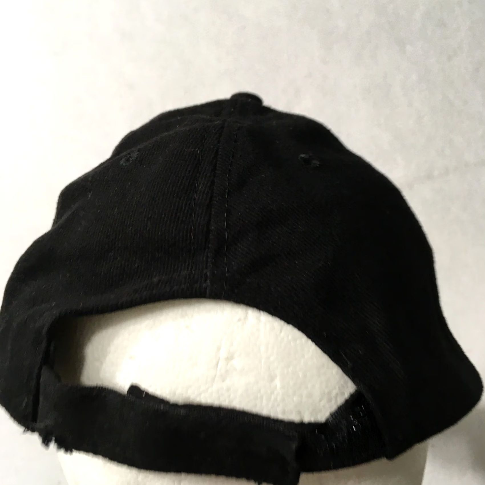 Vintage VINTAGE WILD Trucker Hat Snapback Adjustable Black 80s USA Mens Size ONE SIZE - 7 Thumbnail